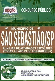Apostila Concurso Prefeitura de São Sebastião 2019 PDF Download Digital