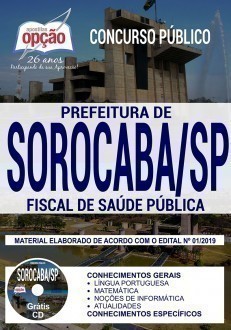 Apostila Concurso Prefeitura de Sorocaba 2019 PDF Fiscal de Saúde Pública