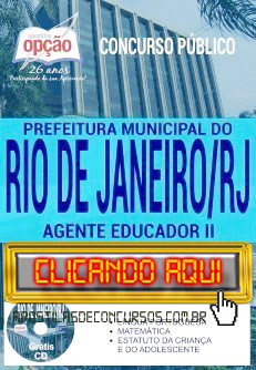 Apostila Concurso Prefeitura do Rio de Janeiro 2019 PDF Download e Impressa