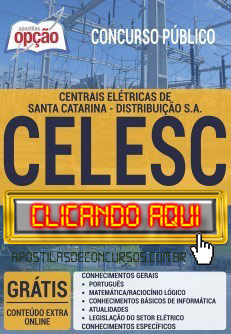 Apostila Concurso CELESC 2019 PDF Download e Impressa