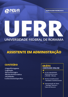 Apostila Concurso UFRR 2019 Grátis Cursos Online Assistente em Administração