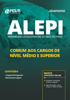 Apostila Concurso ALEPI 2019 Cargos de Nível Médio e Superior Grátis Cursos Online