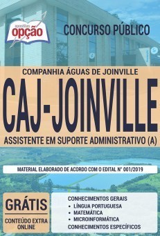 Apostila Concurso CAJ Joinville 2019 PDF e Impressa