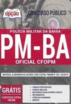 Apostila Concurso PM BA 2019 Curso de Formação de Oficiais
