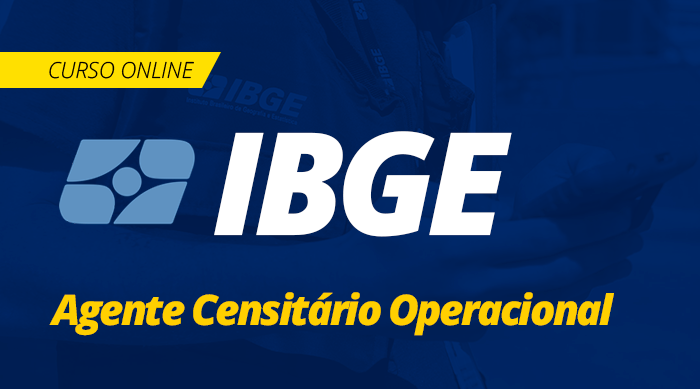 Curso Online IBGE 2019 Agente Censitário Operacional