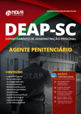 Apostila Concurso DEAP SC 2019 Grátis Cursos Online Agente Penitenciário
