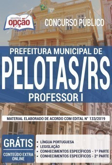 Apostila Prefeitura de Pelotas 2019 Professor I PDF e Impressa