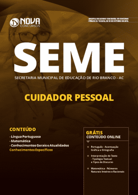 Apostila Concurso SEME AC 2019 Grátis Cursos Online