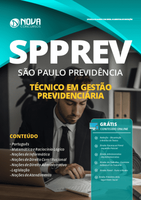 Apostila Concurso SPPREV 2019 Técnico Grátis Cursos Online