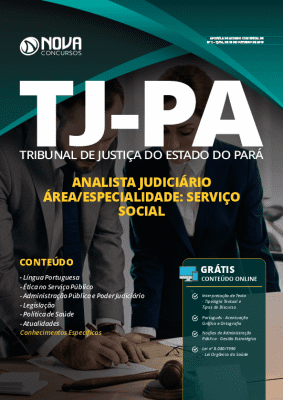 Apostila Concurso TJ PA 2019 Analista Judiciário Serviço Social Grátis Cursos Online