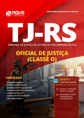 Apostila Concurso TJ RS 2019 Oficial de Justiça Grátis Cursos Online