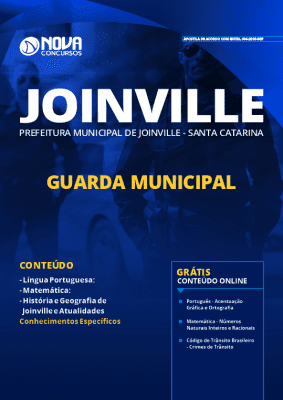 Apostila Prefeitura de Joinville 2019 Guarda Municipal Grátis Cursos Online