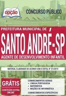 Apostila Concurso Prefeitura de Santo André 2020 PDF e Impressa