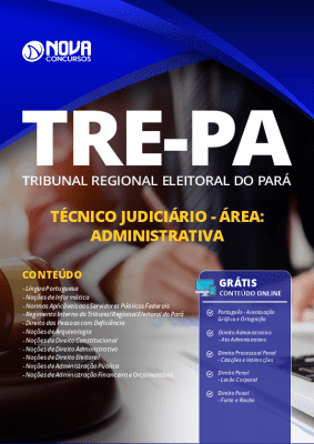 Apostila Concurso TRE PA 2020 Técnico Judiciário Área Administrativa Grátis Cursos Online