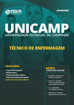 Apostila Concurso UNICAMP 2019 Técnico de Enfermagem Grátis Cursos Online
