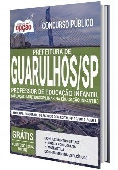 Apostila Prefeitura de Guarulhos 2020 Professor de Educação Infantil PDF e Impressa