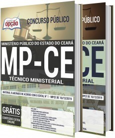 Apostila Concurso MP CE 2020 Técnico Ministerial PDF e Impressa