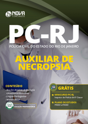 Apostila Concurso PC RJ 2020 PDF Auxiliar de Necropsia Download PDF Grátis Curso Online