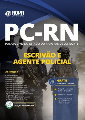Apostila PC RN 2020 PDF Escrivão e Agente Policial Grátis Cursos Online