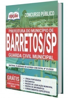Apostila Prefeitura de Barretos 2020 PDF Guarda Municipal