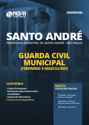 Apostila Prefeitura de Santo André 2020 PDF Guarda Municipal