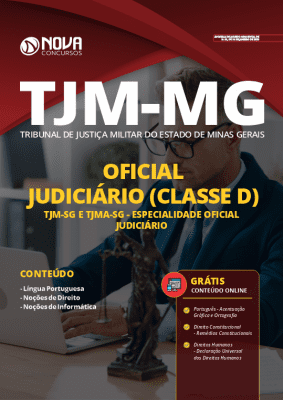 Apostila Concurso TJM MG 2020 PDF Oficial Judiciário Grátis Cursos Online