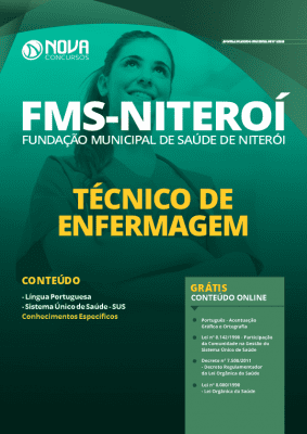 Apostila FMS Niterói 2020 Técnico de Enfermagem PDF Grátis Cursos Online