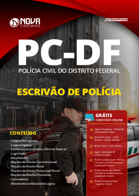 Apostila Concurso PC DF 2020 Escrivão de Polícia PDF Grátis Cursos Online