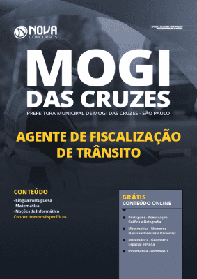 Apostila Prefeitura de Mogi das Cruzes 2020 PDF Agente de Fiscalização de Trânsito