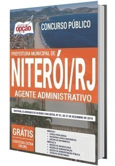 Apostila Prefeitura de Niterói 2020 Agente Administrativo PDF e Impressa