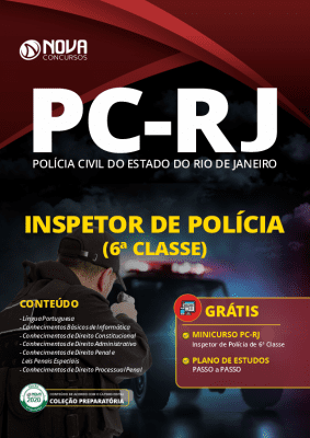 Apostila Concurso PC RJ 2020 PDF Inspetor de Polícia Grátis Cursos Online