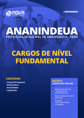 Apostila Prefeitura de Ananindeua 2020 PDF Nível Fundamental