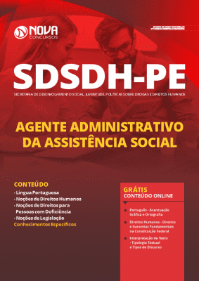 Apostila Prefeitura do Recife 2020 PDF Agente Administrativo