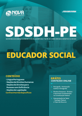 Apostila Prefeitura do Recife 2020 PDF Educador Social