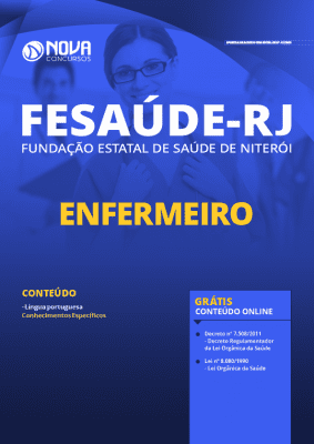 Apostila Concurso FeSaúde Niterói RJ 2020 PDF Enfermeiro