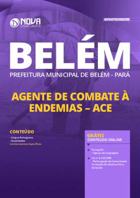 Apostila Concurso Prefeitura de Belém 2020 PDF Agente de Combate às Endemias