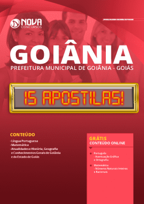 Apostila Concurso Prefeitura de Goiânia 2020 PDF Download