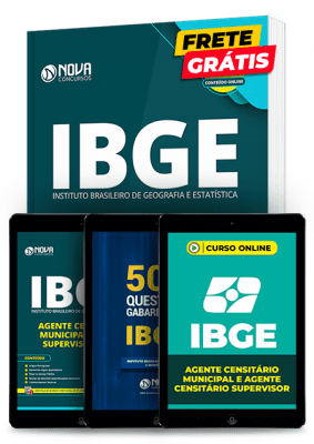 Agente Censitário do IBGE 2020: Kit de Estudos Completo!