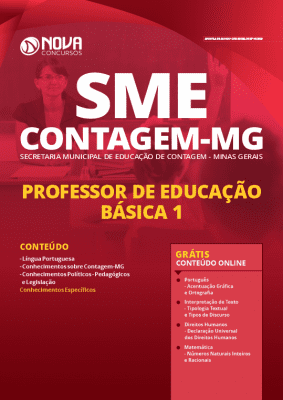 Apostila Concurso SME Contagem MG 2020 PDF Download Professor