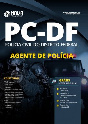 Apostila Concurso PC DF 2020 PDF Agente de Polícia PCDF 2020