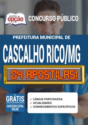 Apostila Prefeitura de Cascalho Rico MG 2020 PDF Download
