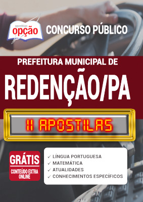 Apostila Prefeitura de Redenção PA 2020 PDF Download Digital