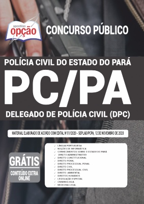 Apostila Concurso PC PA 2020 Delegado PDF Download Digital