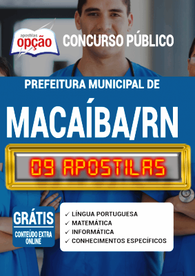 Apostila Concurso Prefeitura de Macaíba RN 2020 PDF Download