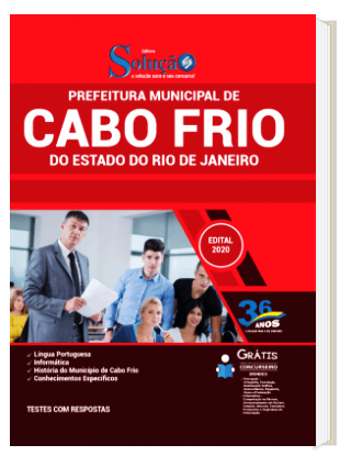 Apostila Concurso Cabo Frio 2020 PDF Download Digital