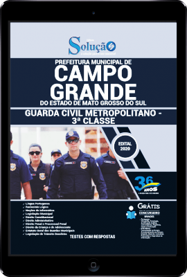 Apostila Guarda Municipal Campo Grande MS 2020 PDF Download