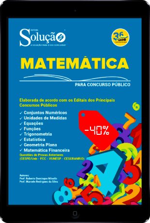 Apostila de Matemática para Concurso PDF Download