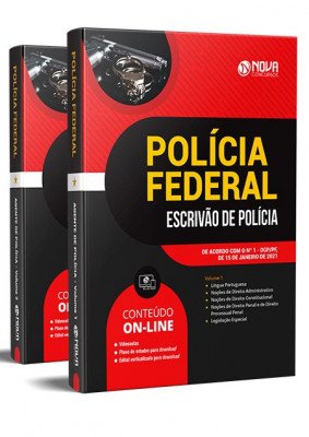 Apostila Concurso Polícia Federal 2021 PDF Grátis Cursos Online Escrivão de Polícia