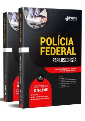 Apostila Concurso Polícia Federal 2021 Papiloscopista PDF Grátis Cursos Online