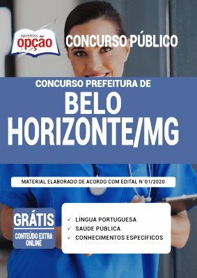 Apostila Belo Horizonte 2021 PDF Grátis Conteúdo Online Editora Opção